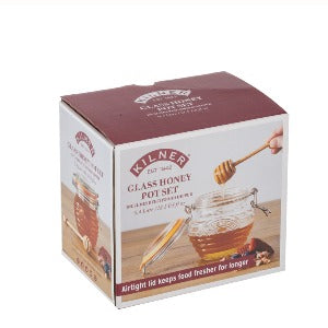 Kilner Honey Cliptop Pot with Beechwood Dipper 350ml Cheap