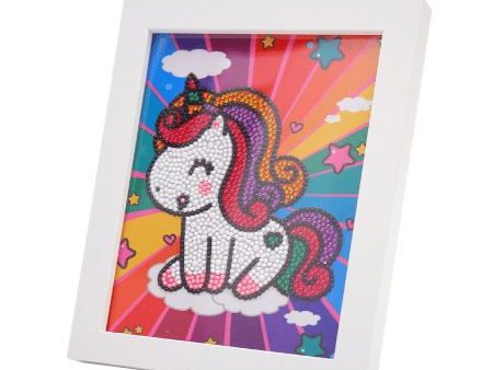 Diamond Painting -  Einhorn im Regenbogenland  Online now