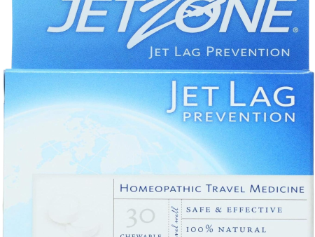 Jet Zone Homeopathic Jet Lag Chewable Tablets Online now