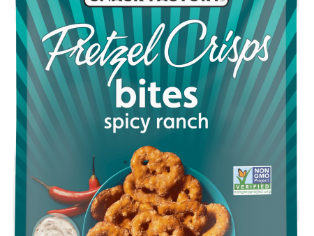 Spicy Ranch Pretzel Crisps Bites Hot on Sale