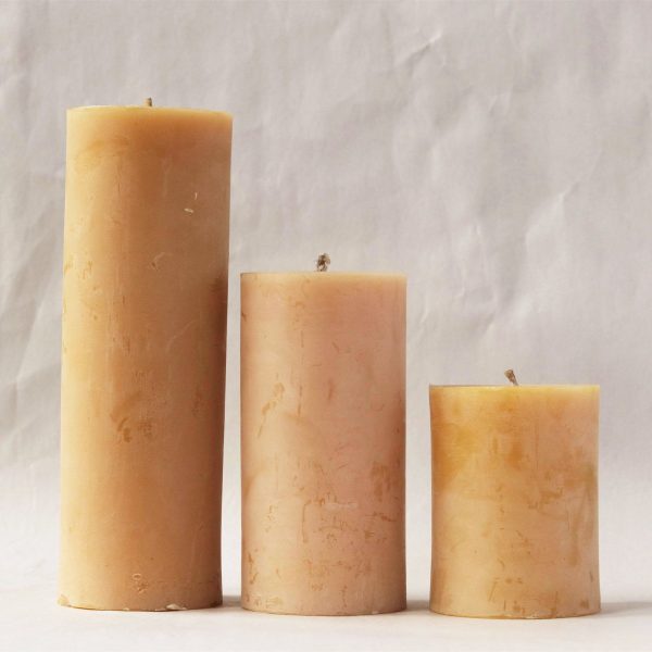 Beeswax Pillar Candle Online now