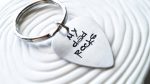 My Dad Rocks | Guitar Pick Keychain For Sale