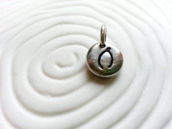 Wishbone Charm | Pebble Jewelry For Sale