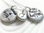 Make A Wish Necklace | Wish Bone Necklace | Motivational Gift on Sale