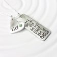 And Though She Be But Little She Is Fierce | Inspirational Quote Necklace | Shakespeare Discount