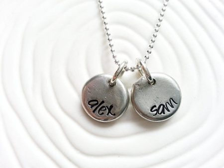 Name Necklace | Pebble Collection on Sale