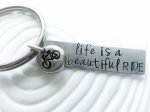 Life is a Beautiful Ride | Bicycle Keychain Sale