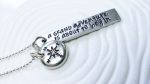 A Grand Adventure is About to Begin Necklace | Motivational Gift Online now