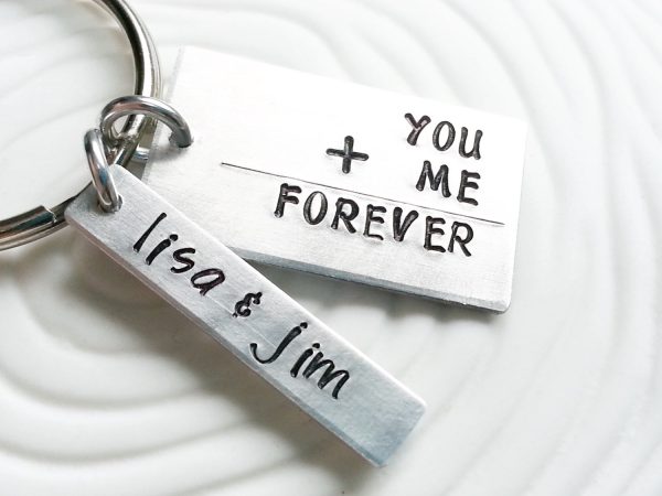 You + Me = Forever Keychain | Equation Keychain Fashion