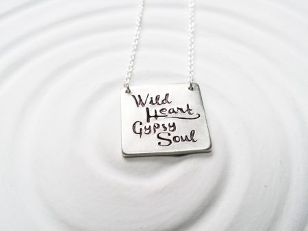 Wild Heart | Gypsy Soul | Square Bar Necklace Online