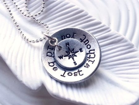 I d Be Lost Without You | Compass Necklace Online