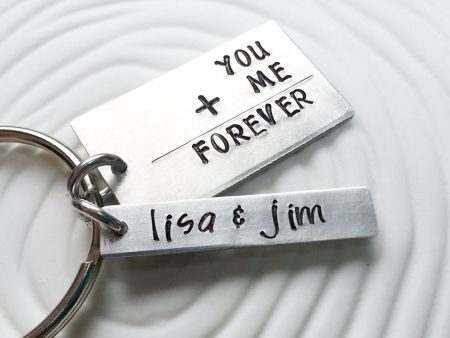 You + Me = Forever Keychain | Equation Keychain Fashion