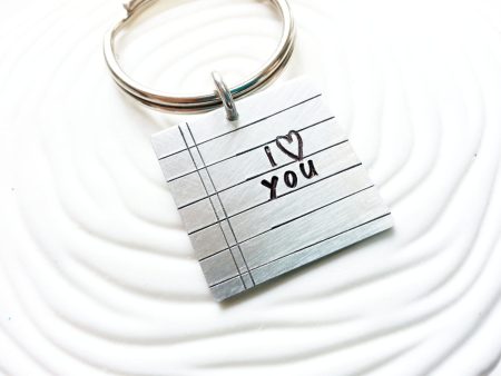 Love Note Keychain | You Write the Note Online