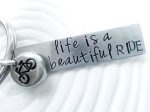 Life is a Beautiful Ride | Bicycle Keychain Sale