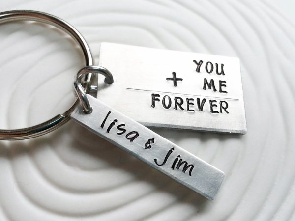 You + Me = Forever Keychain | Equation Keychain Fashion