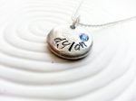 Birthstone Name Necklace | Our Signature Necklace Online Hot Sale