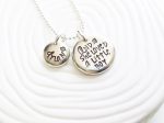 And She Loved A Little Boy Necklace | Giving Tree Quote | Shell Silverstein Quote Online