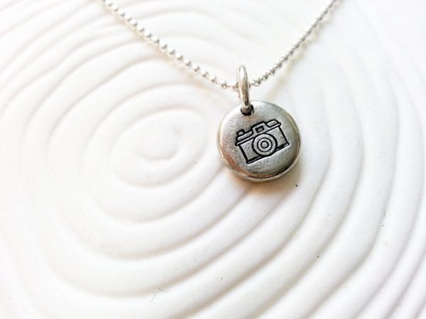 Vintage Camera Necklace | Pebble Jewelry on Sale