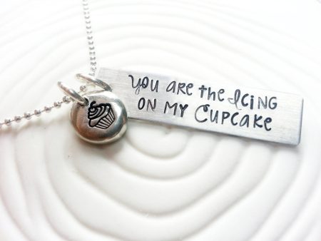 You Are The Icing On My Cupcake | Cupcake Necklace Online Hot Sale